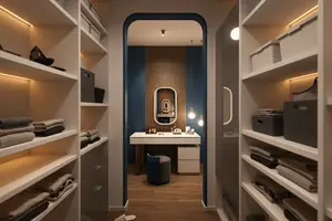 Interior of townhouse in Choeng Thale