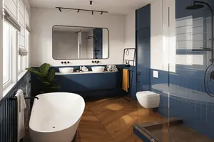 Interior of townhouse in Choeng Thale
