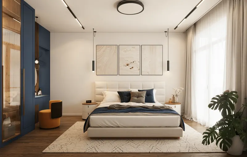 Interior of townhouse in Choeng Thale