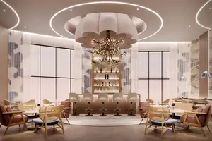 Living room of condo in Kamala