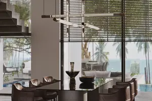 Living room of villa in Karon