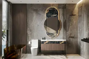 Bathroom of villa in Karon