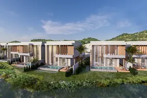 View from villa in Si Sunthon
