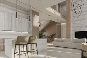Interior of villa in Chalong