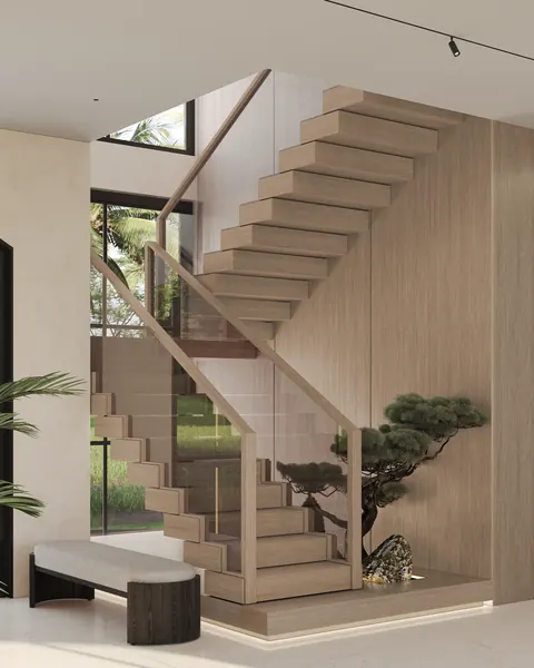 Interior of villa in Chalong