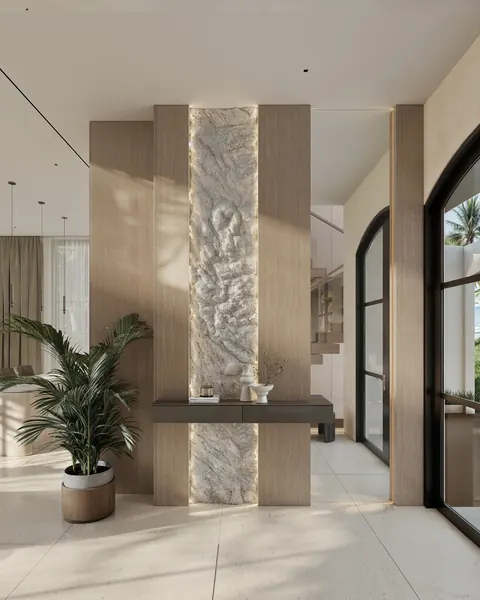 Interior of villa in Chalong
