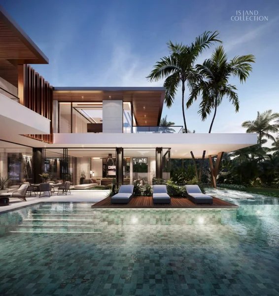 Two-storey villa with 4 bedrooms and a swimming pool near Laguna area, Phuket in Island Collection