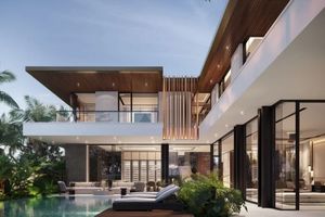 Two-storey villa with 4 bedrooms and a swimming pool near Laguna area, Phuket in Island Collection