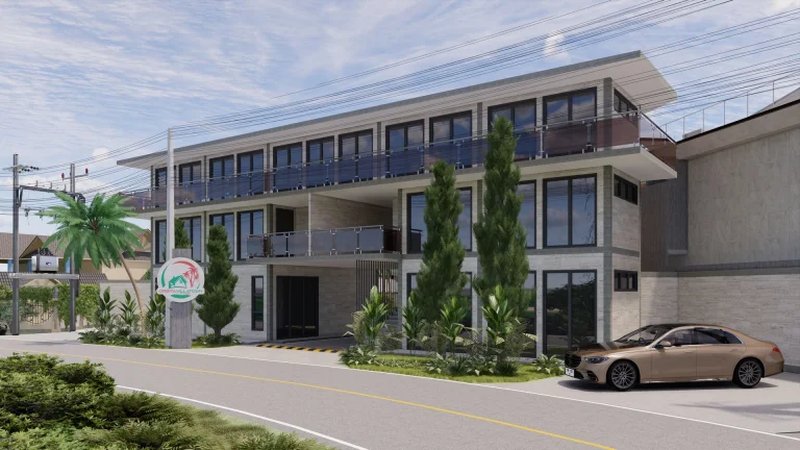 Two-storey villa with 4 bedrooms and a swimming pool 950 meters from Rawai Beach, Phuket in Orbita Villa-Town complex