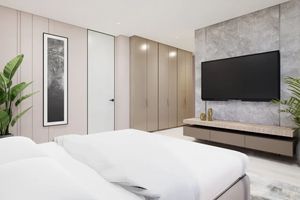 Two-storey villa with 4 bedrooms and a swimming pool 950 meters from Rawai Beach, Phuket in Orbita Villa-Town complex