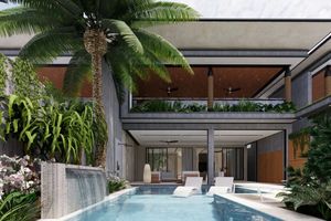 Two-storey villa with 4 bedrooms and a swimming pool 950 meters from Rawai Beach, Phuket in Orbita Villa-Town complex