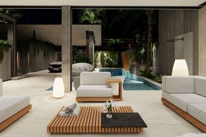 Two-storey villa with 4 bedrooms and a swimming pool 950 meters from Rawai Beach, Phuket in Orbita Villa-Town complex