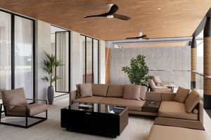 Two-storey villa with 4 bedrooms and a swimming pool 950 meters from Rawai Beach, Phuket in Orbita Villa-Town complex