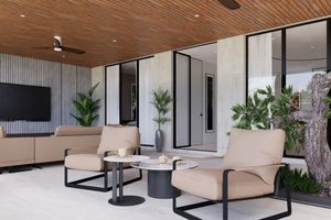 Two-storey villa with 4 bedrooms and a swimming pool 950 meters from Rawai Beach, Phuket in Orbita Villa-Town complex