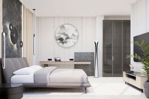 Two-storey villa with 4 bedrooms and a swimming pool 950 meters from Rawai Beach, Phuket in Orbita Villa-Town complex