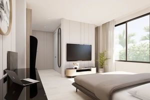 Two-storey villa with 4 bedrooms and a swimming pool 950 meters from Rawai Beach, Phuket in Orbita Villa-Town complex