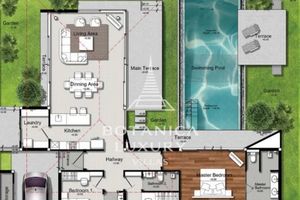 3 Bedroom Spring Villa with Private pool in Talang Area, Phuket at Botanica Four Seasons