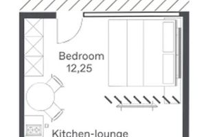 Studio apartment in Bang Tao, Phuket in Bamboo Forest Complex