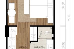 Studio in Bang Tao, Phuket in the new Vip TropiKa residential complex