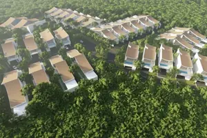 Exterior of condo in Si Sunthon