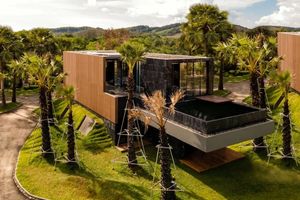 Two-storey 3 bedroom villa with swimming pool in Talang area, Phuket at The Victory