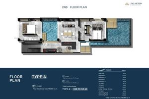 Two-storey 3 bedroom villa with private pool in Talang area, Phuket at The Victory