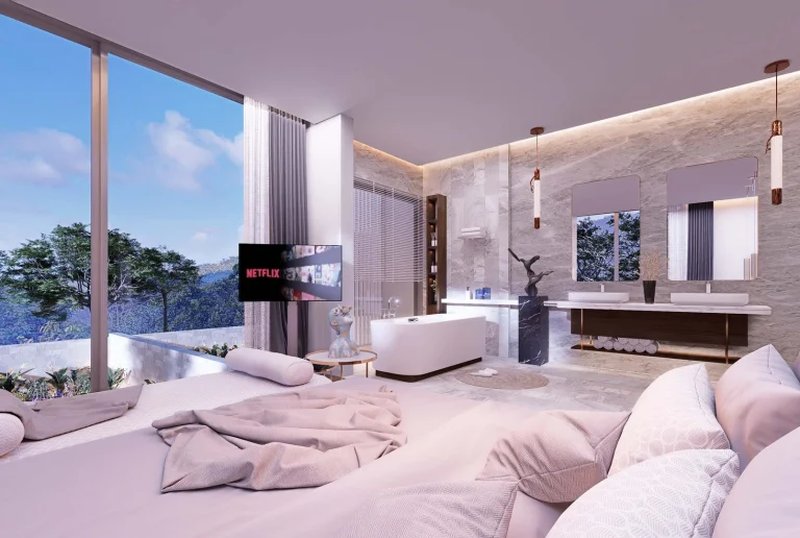 Two-storey villa with private pool 5 minutes from Patong Beach, Phuket in Tropical Heights Villas Patong