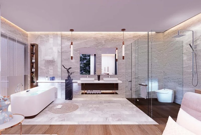 Two-storey villa with private pool 5 minutes from Patong Beach, Phuket in Tropical Heights Villas Patong