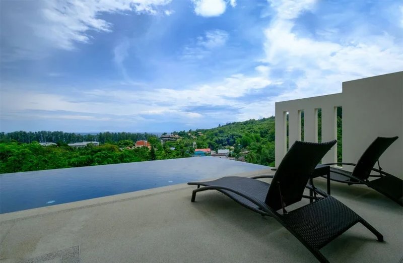 3 bedroom villa with private pool near Nai Ton Beach, Phuket in Vista Del Mar