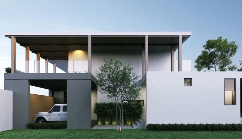 Двухэтажная вилла с 3 спальнями и бассейном в районе Чернг Талай, Пхукет в Villa Maya