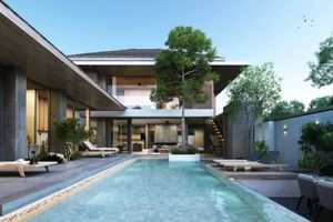 Двухэтажная вилла с 3 спальнями и бассейном в районе Чернг Талай, Пхукет в Villa Maya