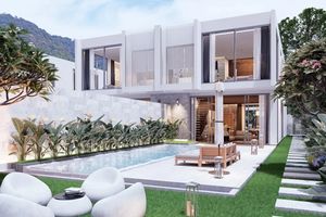 Two-storey villa with private pool 5 minutes from Patong Beach, Phuket in Tropical Heights Villas Patong