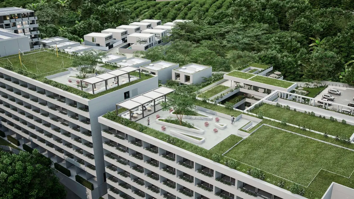 Serene Condo Layan Rooftop