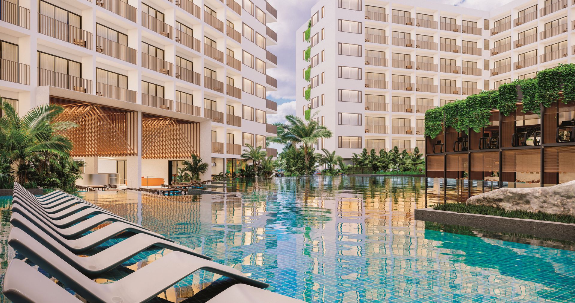 Wyndham Fantasea Condo Chalong swimming pool