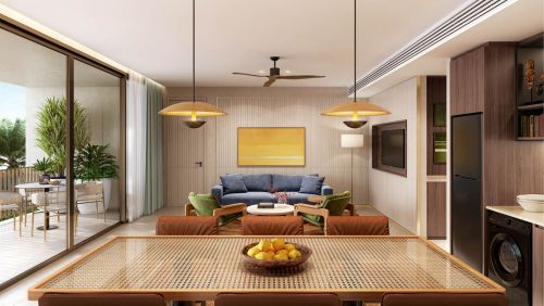 Апартаменты с 2 спальнями в Surfhouse Phuket на Банг Тао, Пхукет