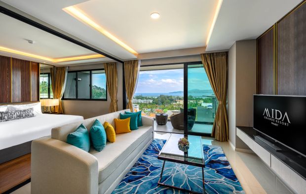Апартаменты с 3 спальнями в комплексе The Panora Phuket недалеко от пляжей Банг Тао и Сурин, Пхукет