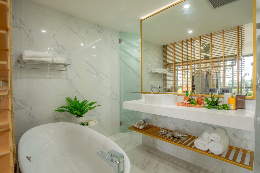 Апартаменты с 2 спальнями в Melia Phuket Karon на продажу ванна