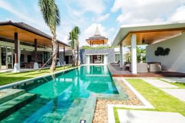 Роскошная вилла с 3 спальнями и частным бассейном в тропическо-балийском стиле в комплексе Botanica Forestique в районе Банг Тао, Пхукет