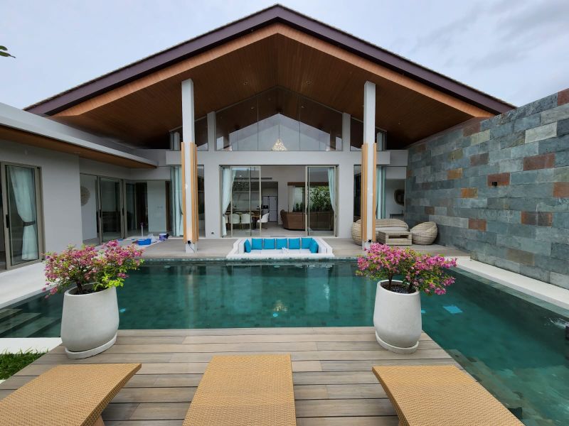 Вилла с 3 спальнями и бассейном в Wilawan Luxury Villas, Пхукет экстерьер