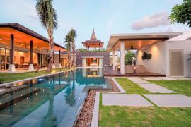 Роскошная вилла в тропическо-балийском стиле с 4 спальнями и бассейном в комплексе Botanica Forestique на Банг Тао, Пхукет